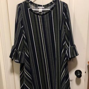 Sunday Morning 1XL 3/4 sleeve tunic